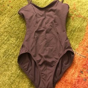 purple ballet leotard